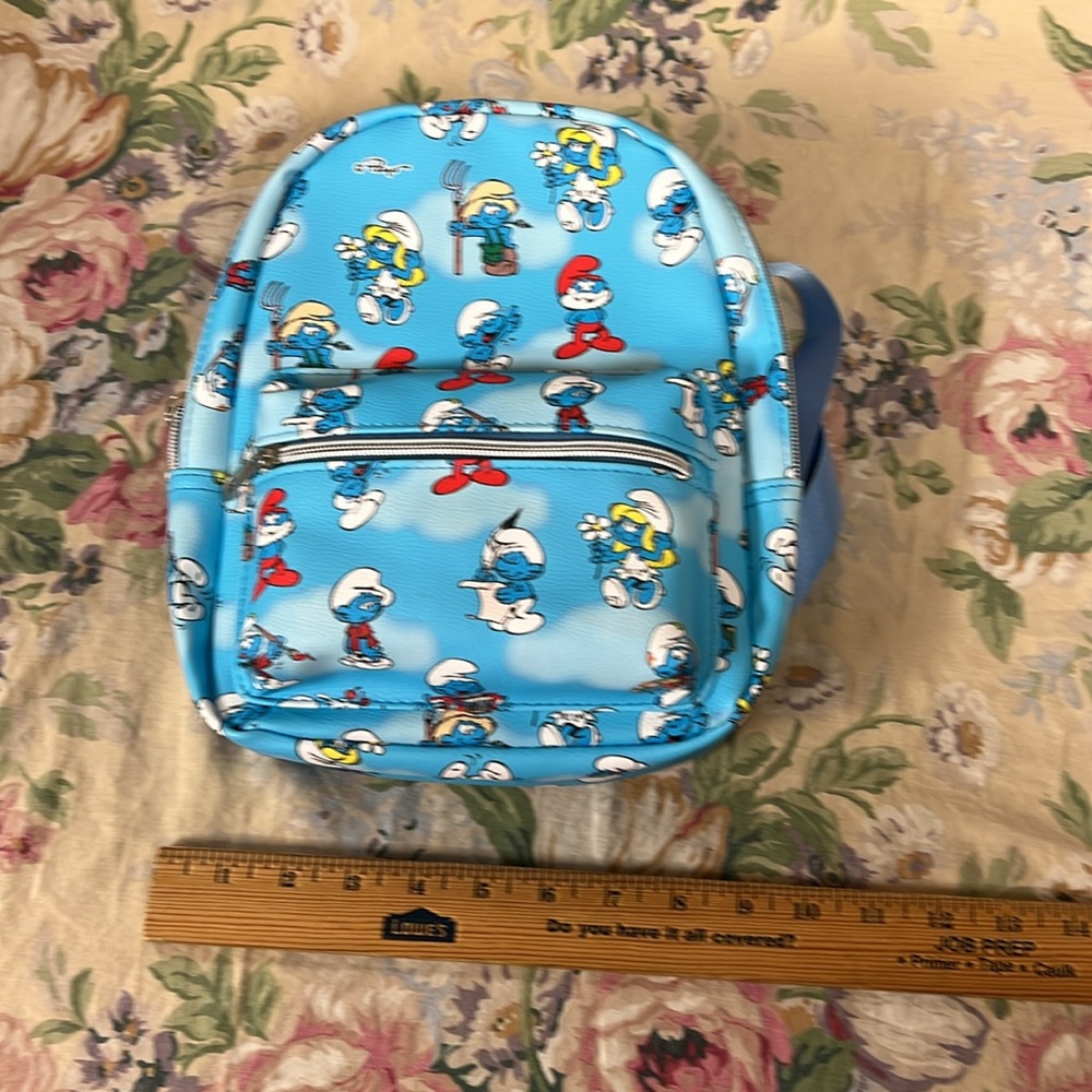 Smurfs Blue Backpack - Picture 4 of 7